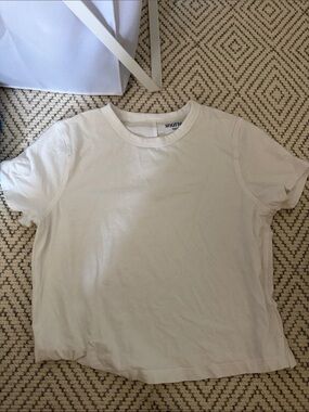 Classic White Crewneck Tee